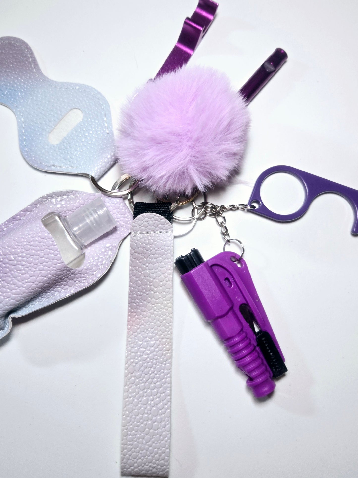 Keychain Set plain Colored or Themed