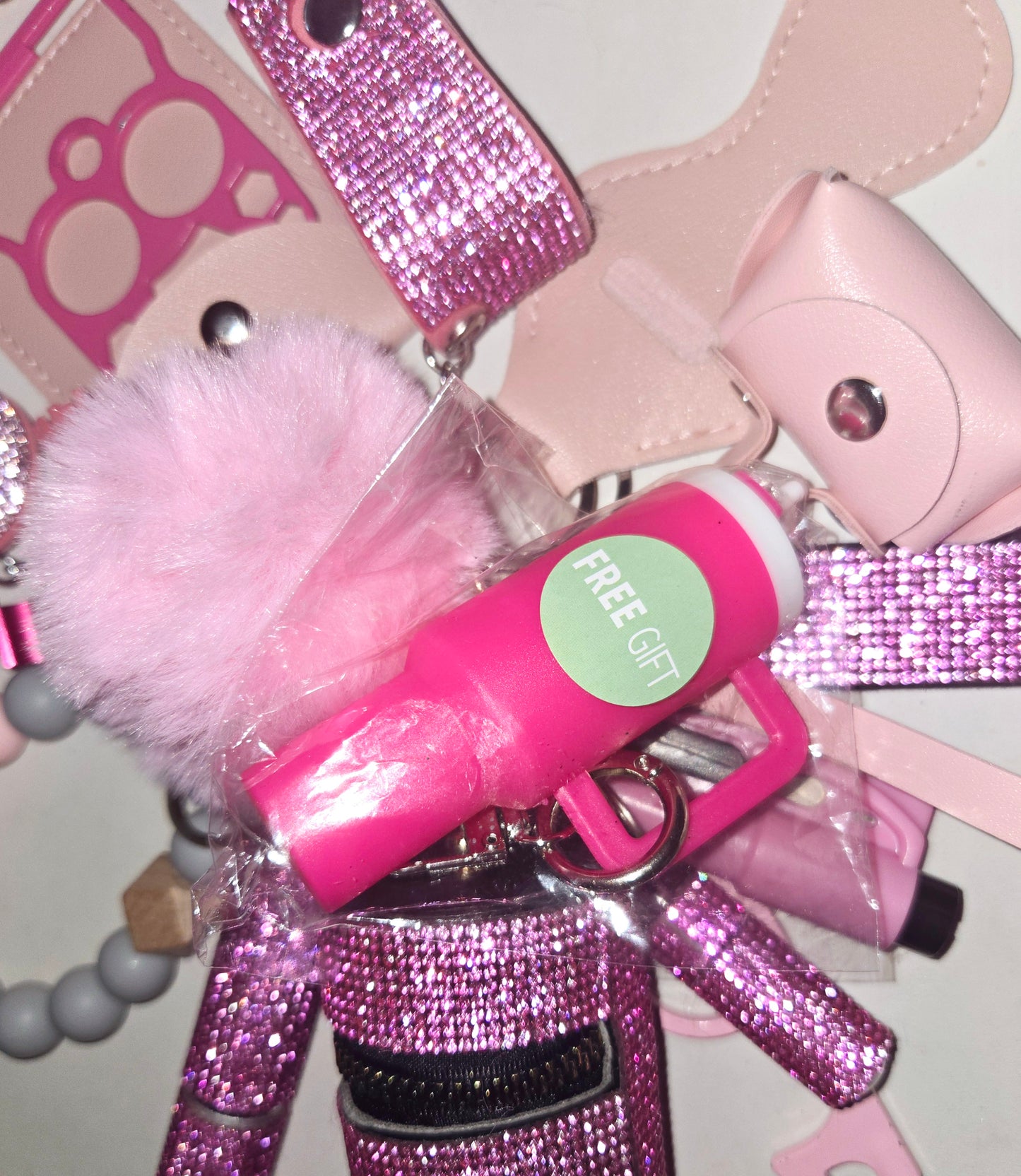 ULTIMATE Bling Keychains Set. Self-defense keychain. Freebie with each order!