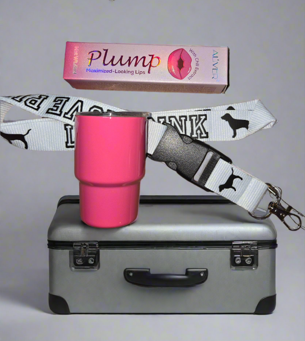 Lip Plumper Injection -Lanyard- Tumbler Trio