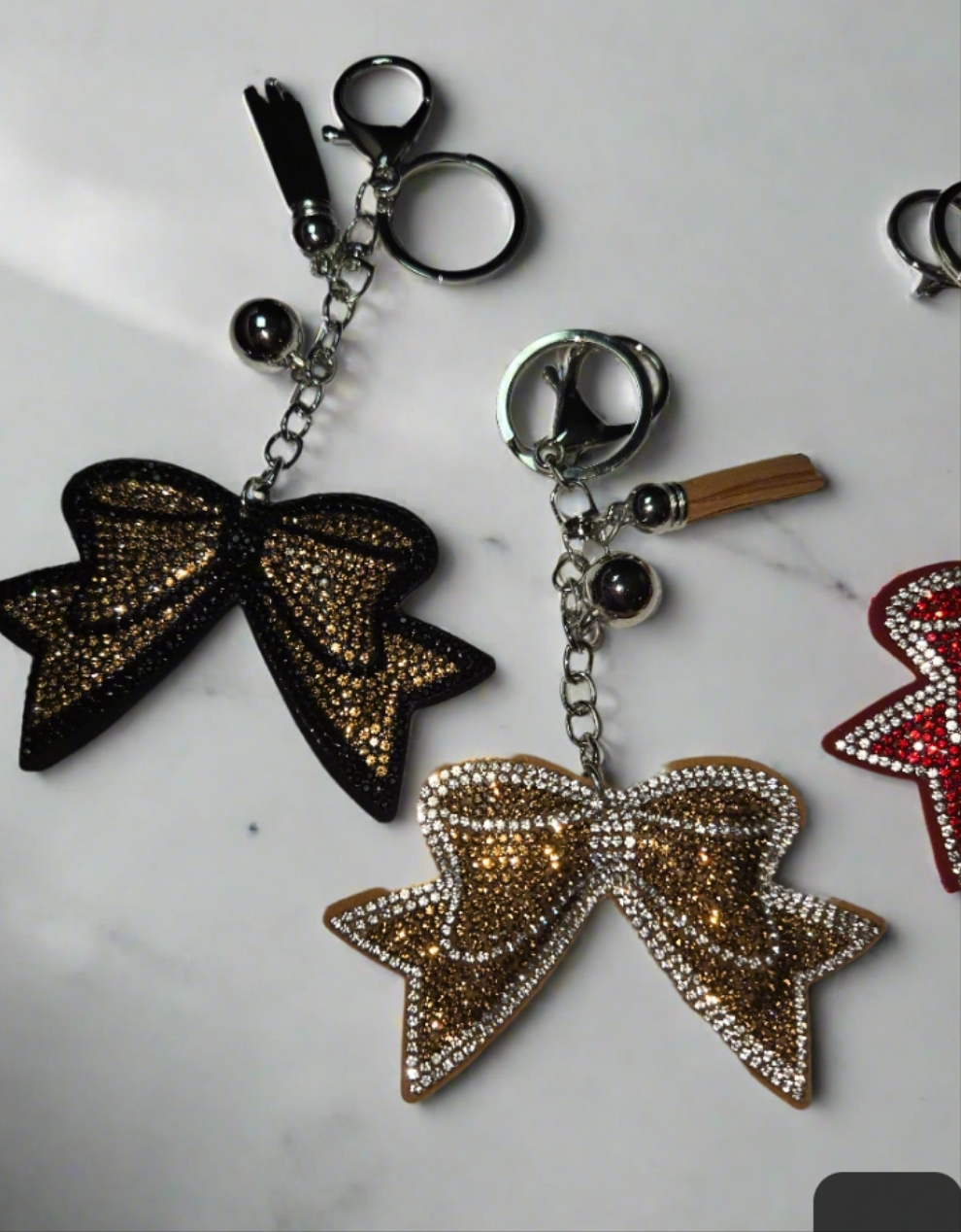 Bling Bow keychains