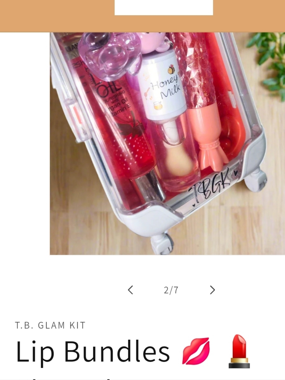 MINI LIPPIES,  LIP SETS IN ADORABLE LUGGAGE