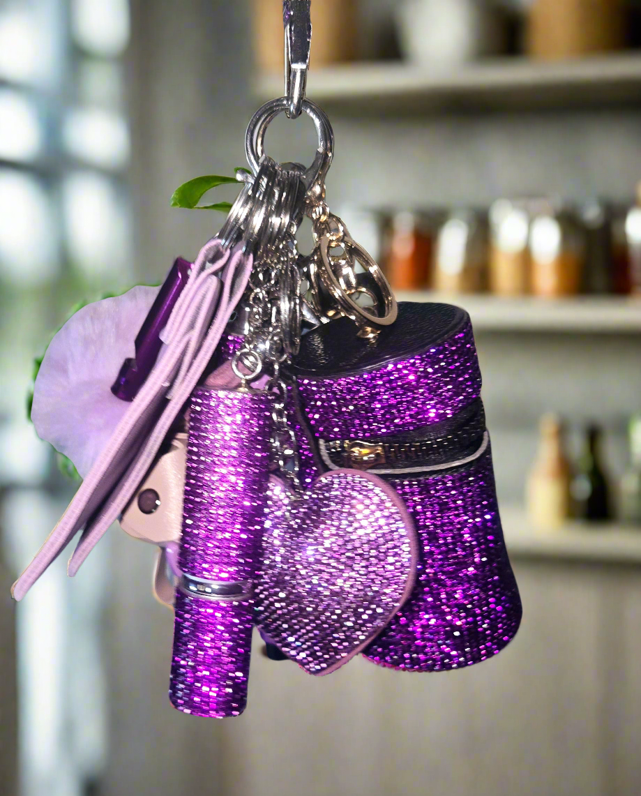 ULTIMATE Bling Keychains Set. Self-defense keychain. Freebie with each order!