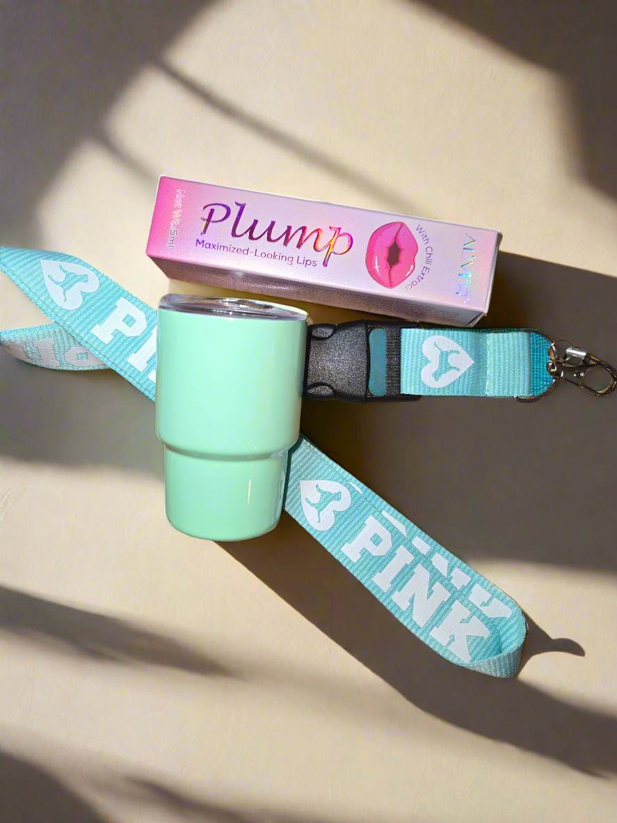 Lip Plumper Injection -Lanyard- Tumbler Trio