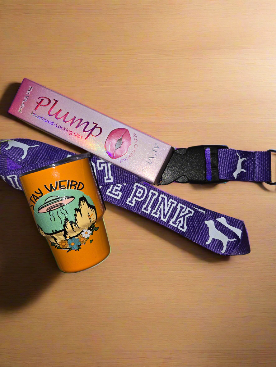 Lip Plumper Injection -Lanyard- Tumbler Trio