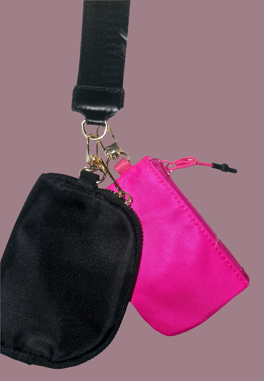 Duel Wristlet Wallet Lanyard Set