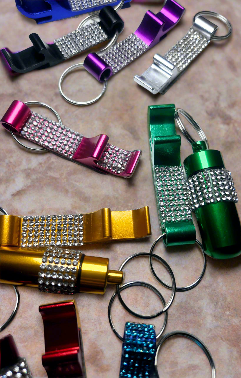 ULTIMATE Bling Keychains Set. Self-defense keychain. Freebie with each order!