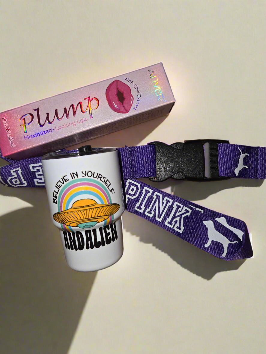 Lip Plumper Injection -Lanyard- Tumbler Trio